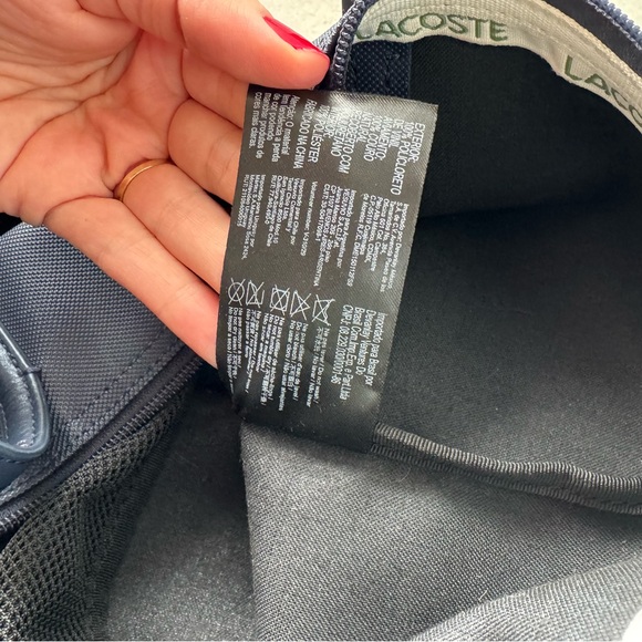 Lacoste Women's Navy Tote Bag - Picture 13 of 13